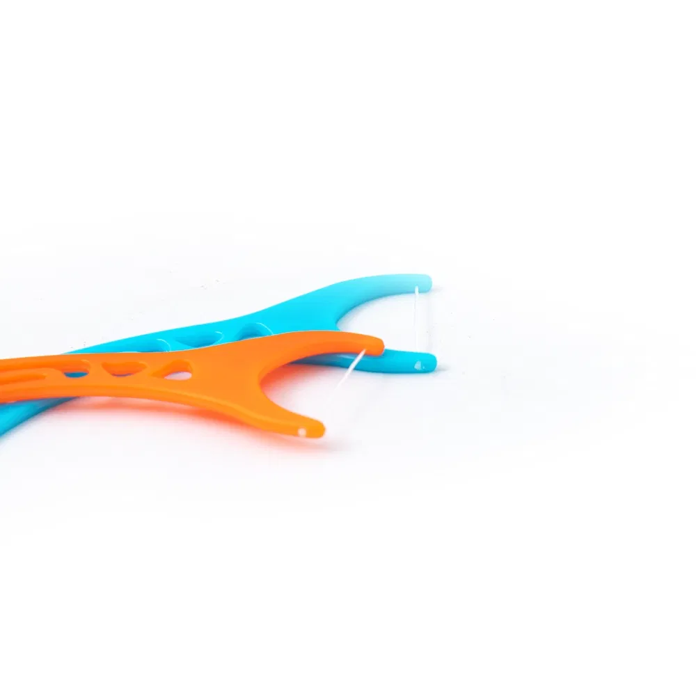 Sustainable Manufacturing Non Toxic Plastic Biodegradable Dental Adult Toothpicks Floss