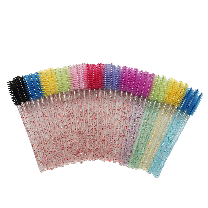 Mascara Wand Makeup Glitter Crystal Lash Brushes