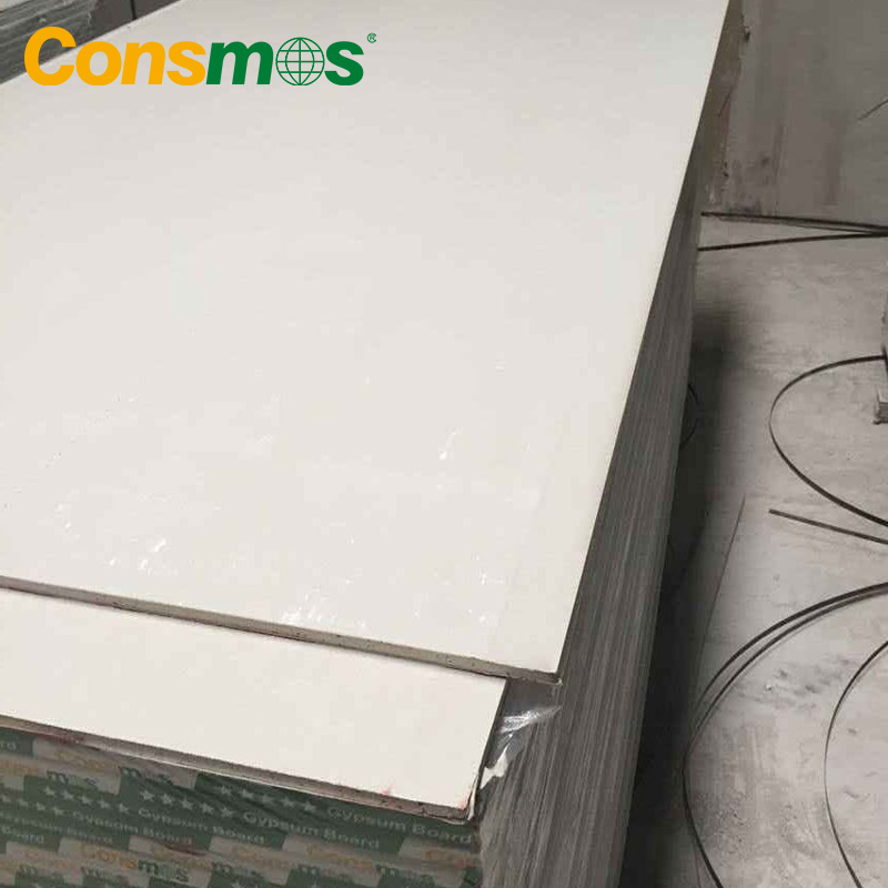 Cheap Price 9mm 12mm Partition Drywall Building Material Cheap Prices Gypsum Board Plaster Board for Ceiling