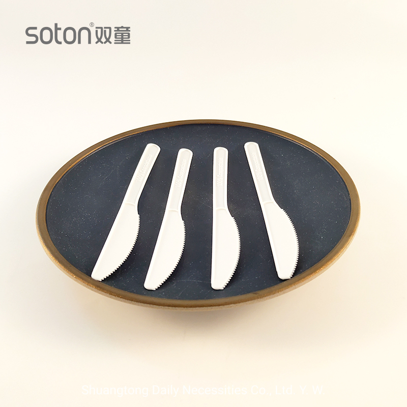 Compostable Eco-Friendly Cpla Knife Cutlery