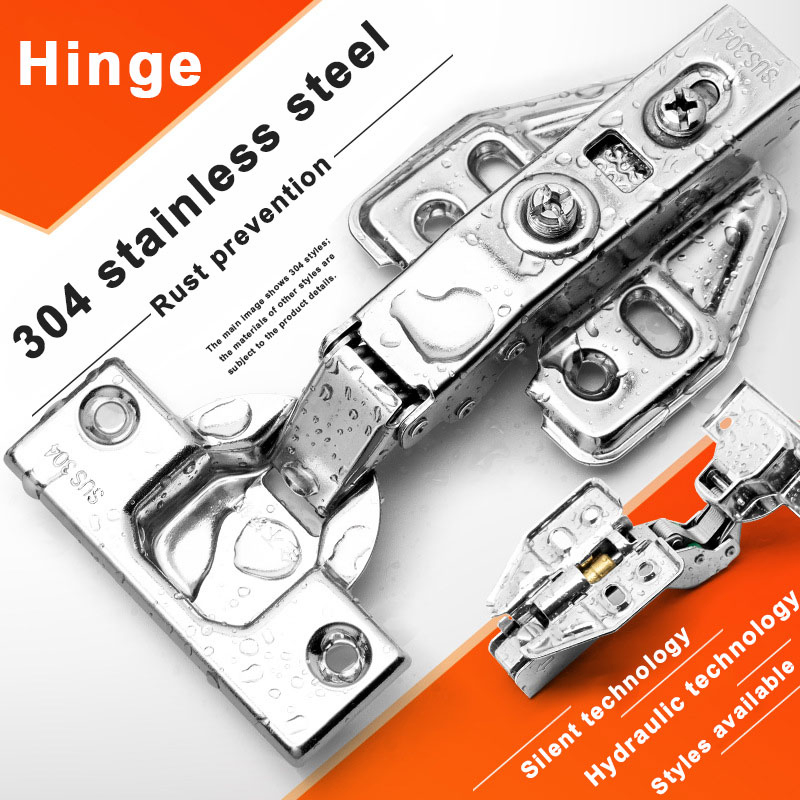 Cabinet Door Hydraulic Thickened Hinges