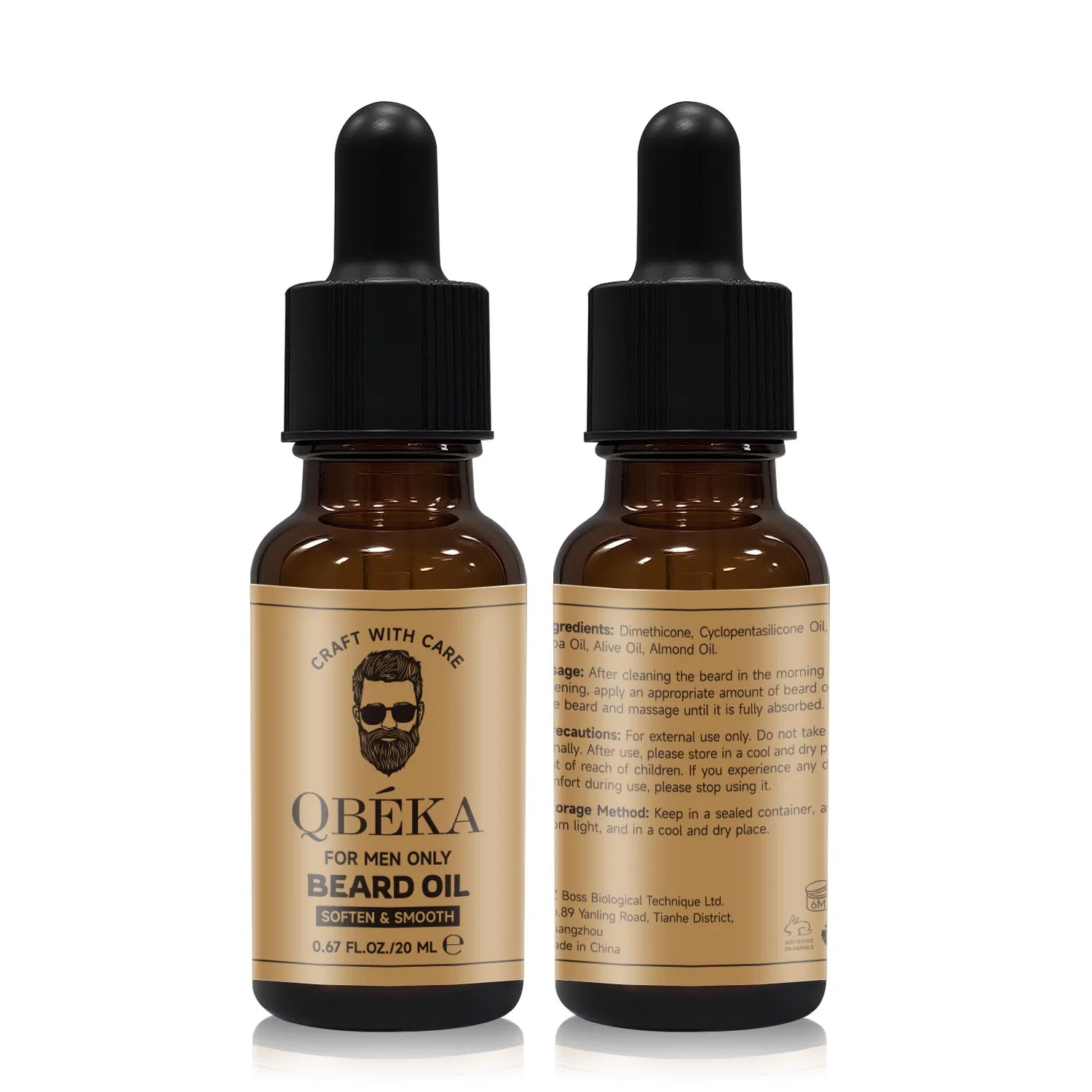 Qbeka Man Nourishing & Conditioning Beard Oil