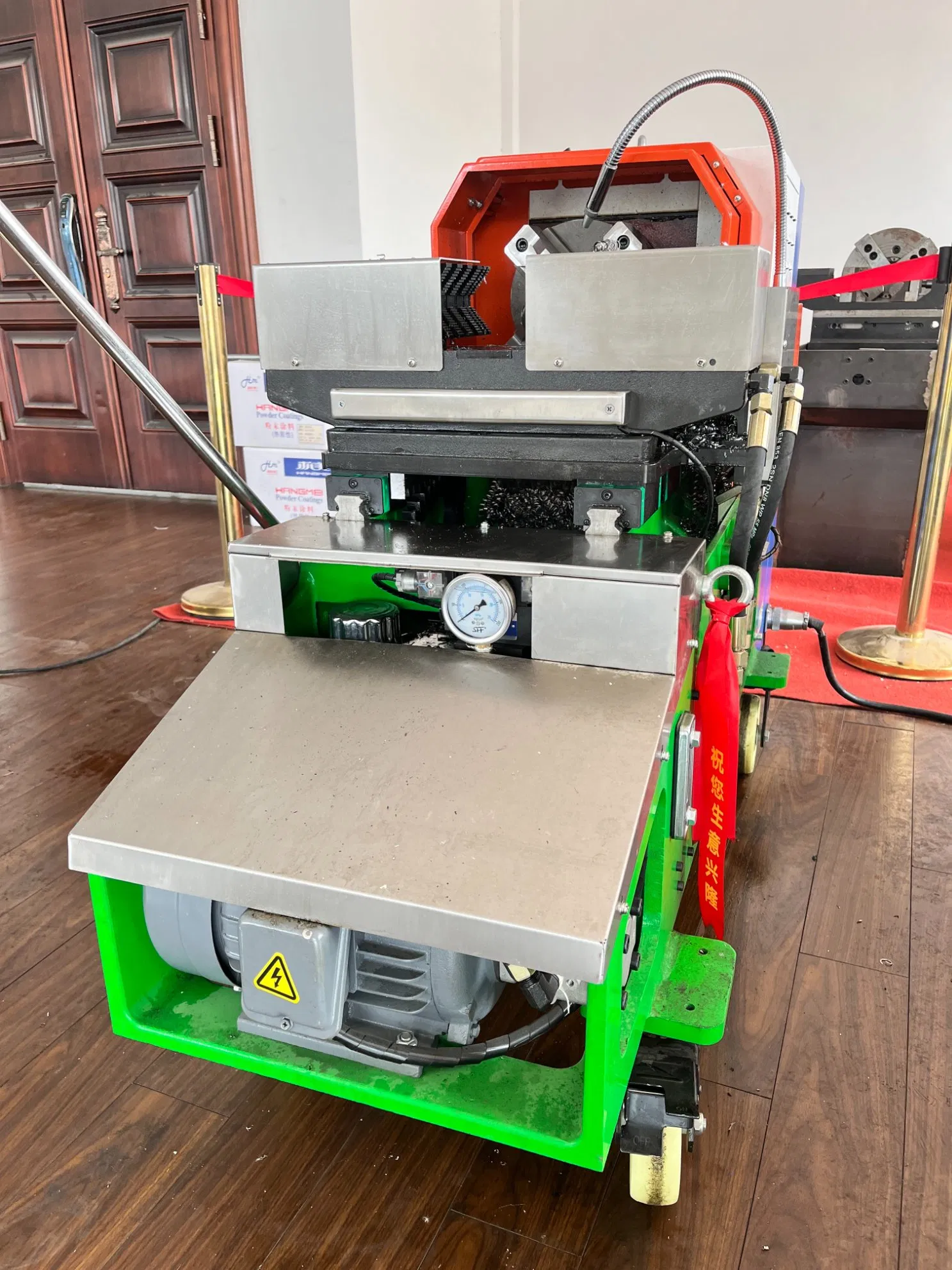 Good Reputation High Precision High Speed 4 Pipe Threading Machine for Construction Sites