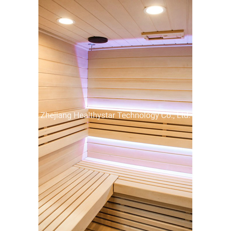 2022 Hot Sale Computer Control Panel Sauna Room for 3 Person