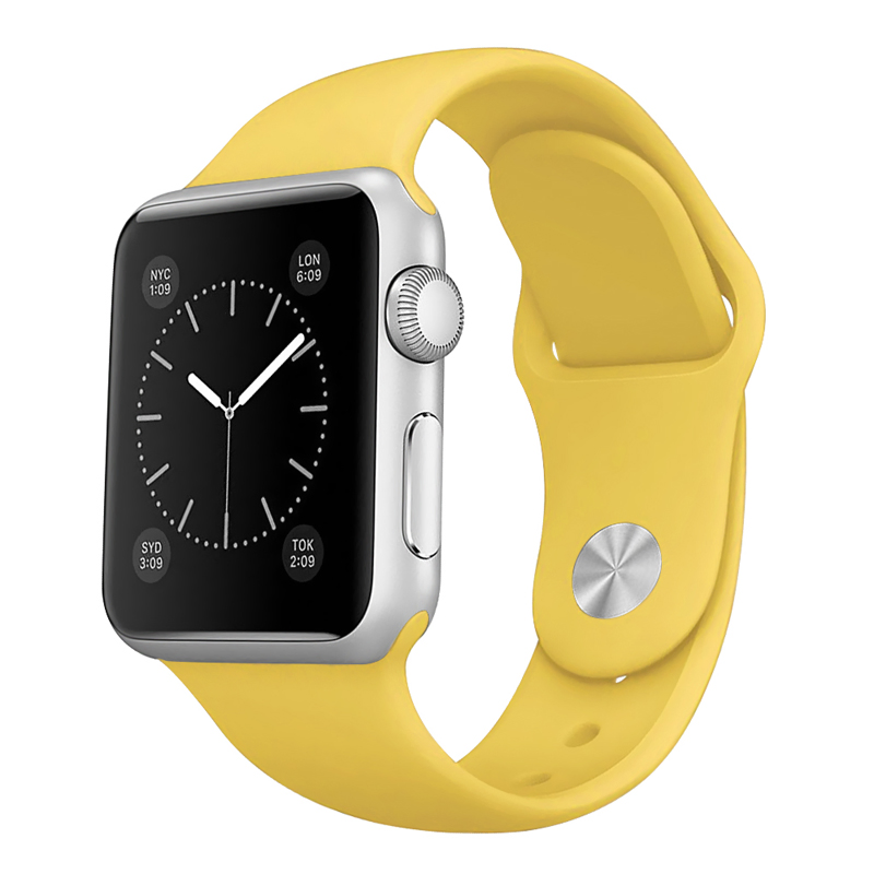 Silicone Watch Band for iPhone/Apple Watch Series 3/Series 2/Series 1 38mm/42mm