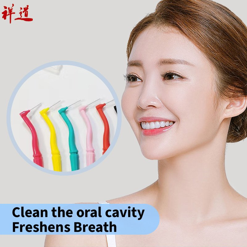 L Interdental Brush Pack Factory Direct Price Support Custom Colors Interdental Brush