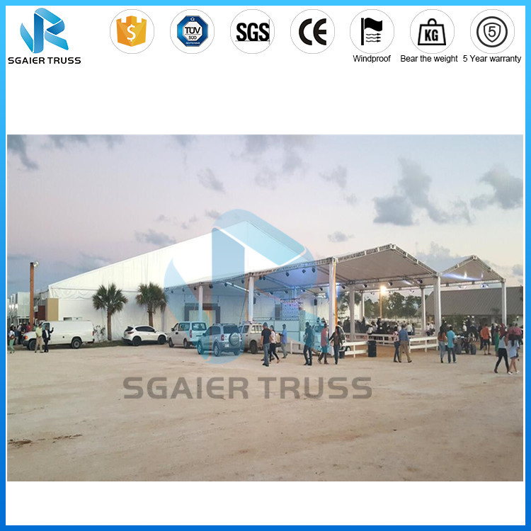 Outdoor Stage Truss System for Lighting and Audio