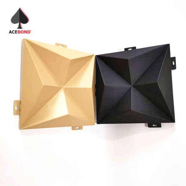 Outdoor Decortaion Materials 3D Aluminum Wall Panels for Building