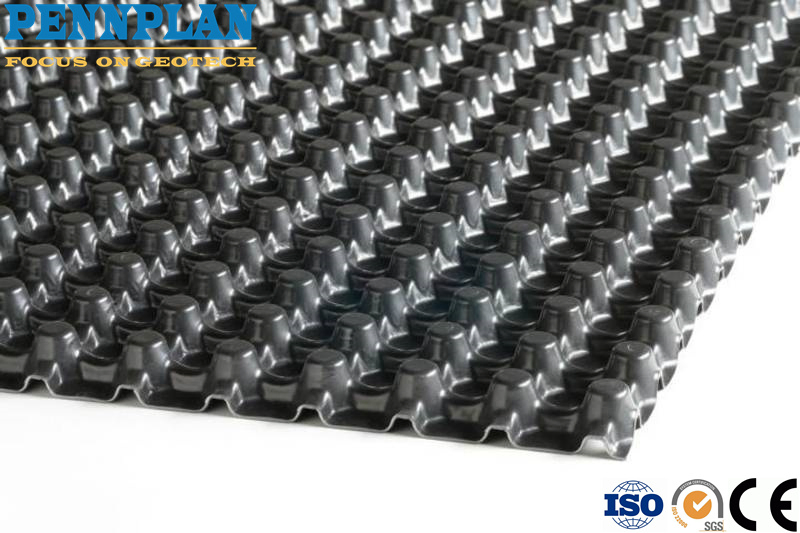 HDPE Drainage Cell Mat Board for Garage Roof Greening