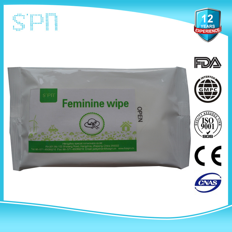 Special Nonwovens Single Cotton Disinfect Wet Soft Antibacterial Spunlace Nonwoven Hygiene Wet Wipes with Organic and Natural Protect