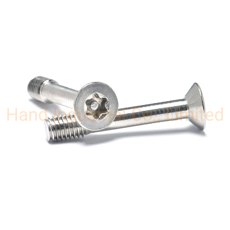 Винты с потайной головкой Torx из нержавеющей стали A2/A4