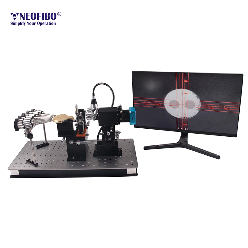 Система юстировки поляризационно-поддерживающих волокон, 8 каналов