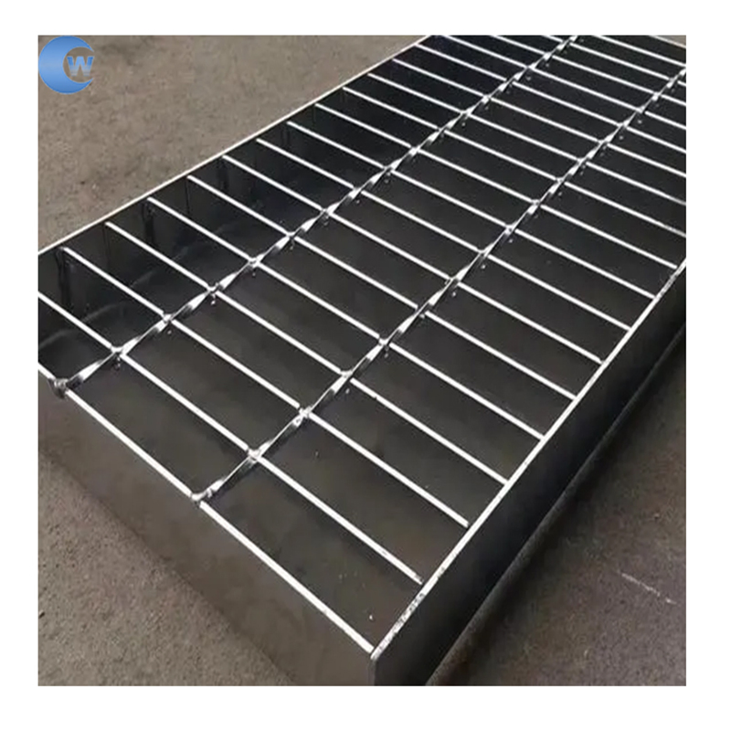Heavy Duty 19W4 Aluminum, Galvanized Steel, Stainless Steel, Catwalk Deck Floor Steel Bar Grating Drain Trench Cover Price for Walkway Platform