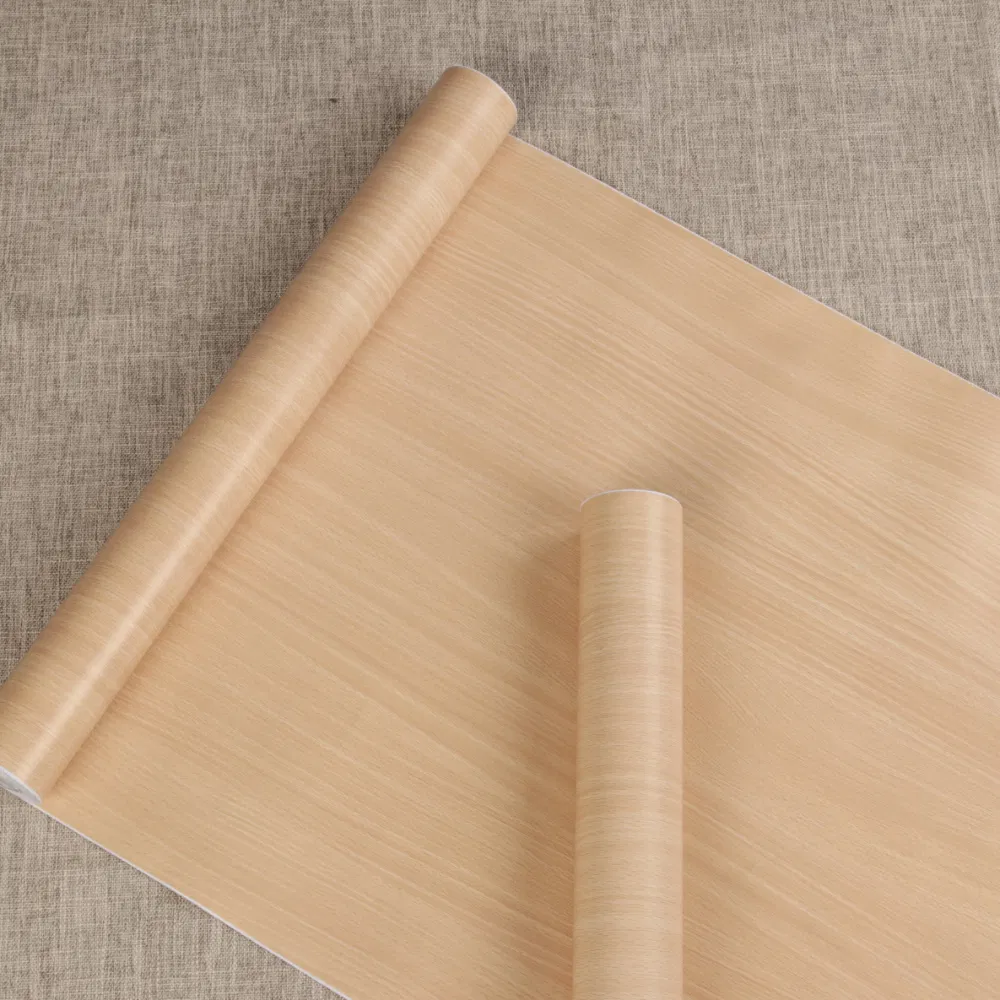 DIY Waterproof Self Adhesive PVC Decoration Wall Paper Wood