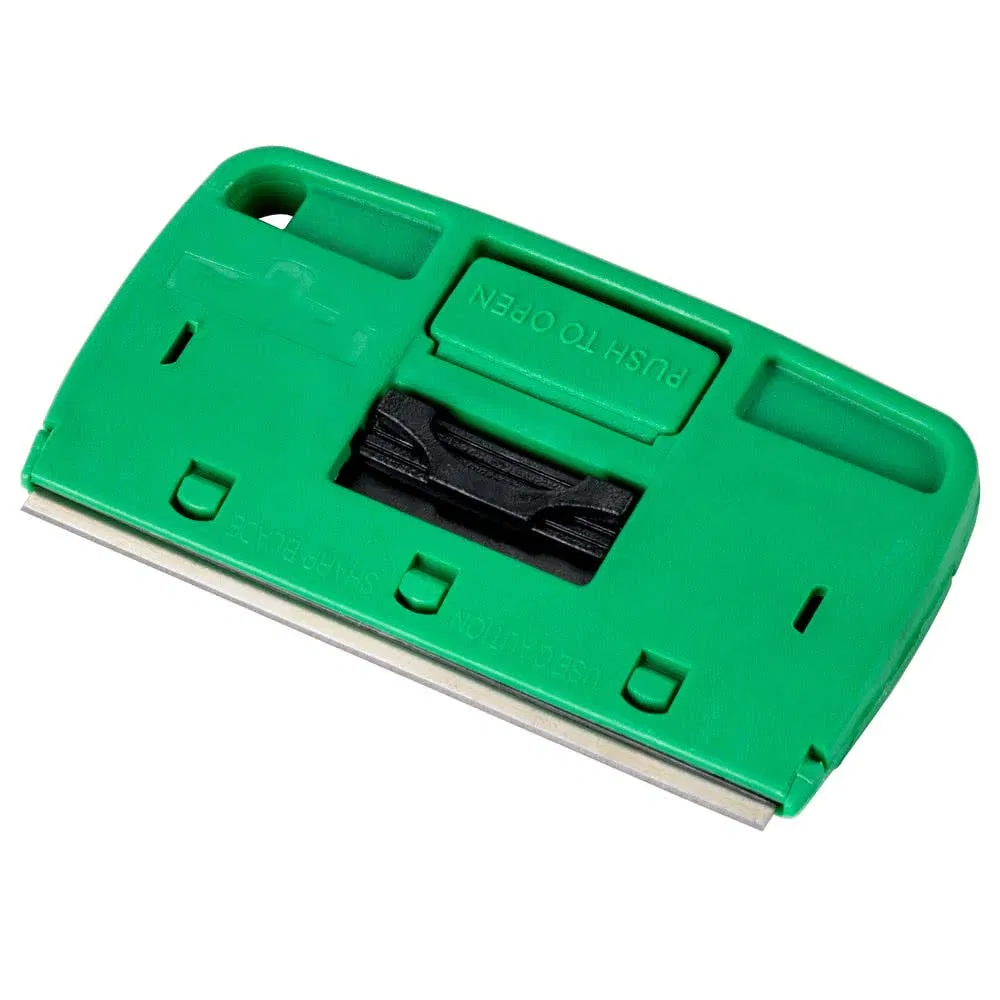 Plastic Razor Scraper Cleaning Window Scraper with Metal Blades