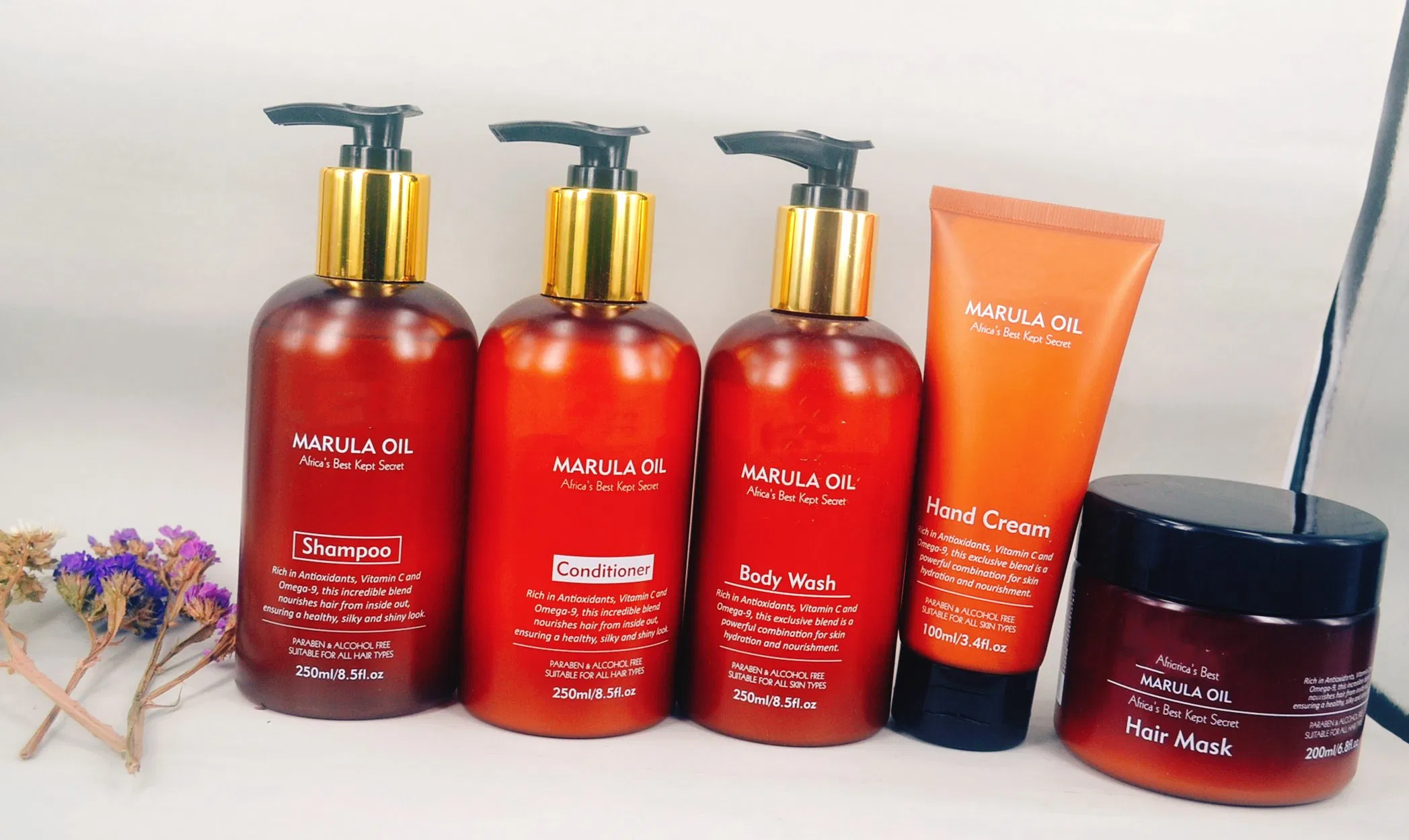 250ml Hot Sell Marula Oil Nourish Hair Conditioner