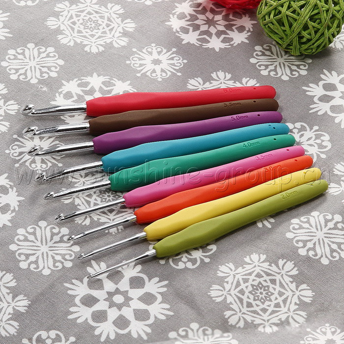 High Quality Crochet Hook Set with TPR Handle