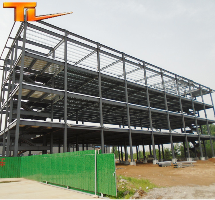 Steel Structural Building Multi Storey Prefabricated Steel Building Warehouse Construction