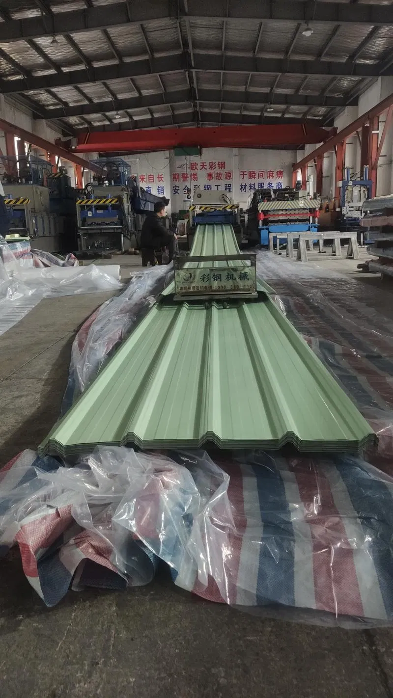 Galvanized Steel Color Coated Metal Circular Ridge Cap Roofing Tile