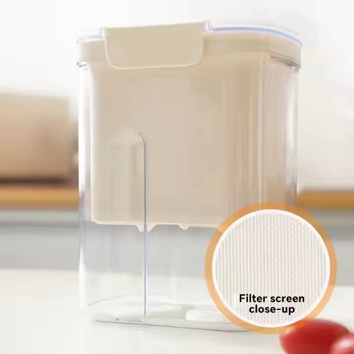 Leakag Filter Kitchen Reusable Fine Mesh Stainless Steel Whey Separator Juice Strainer Yogurt Strainer Vegetable Squeezer