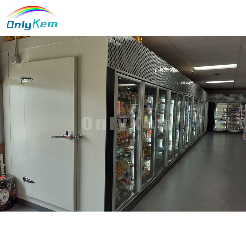 Cooler Double Glass Door for Display Walk in Cooler Room for Dealer