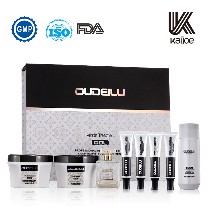 Oudeilu Low Ammonia Hair Cold Wave Perm Lotion for Salon Use