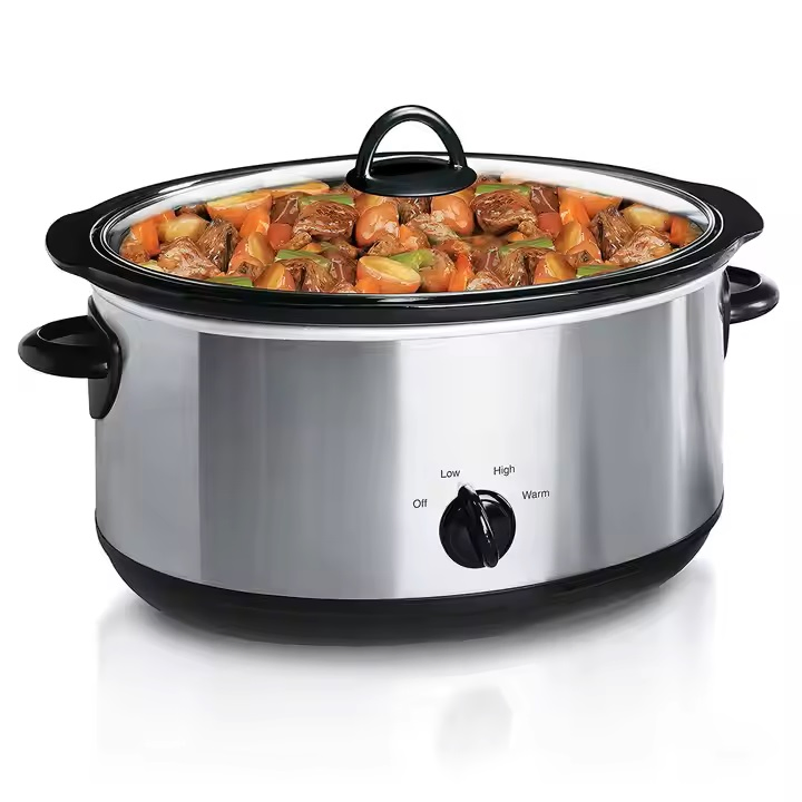 5qt Slow Cooker for Effortless Family Meal Preparation