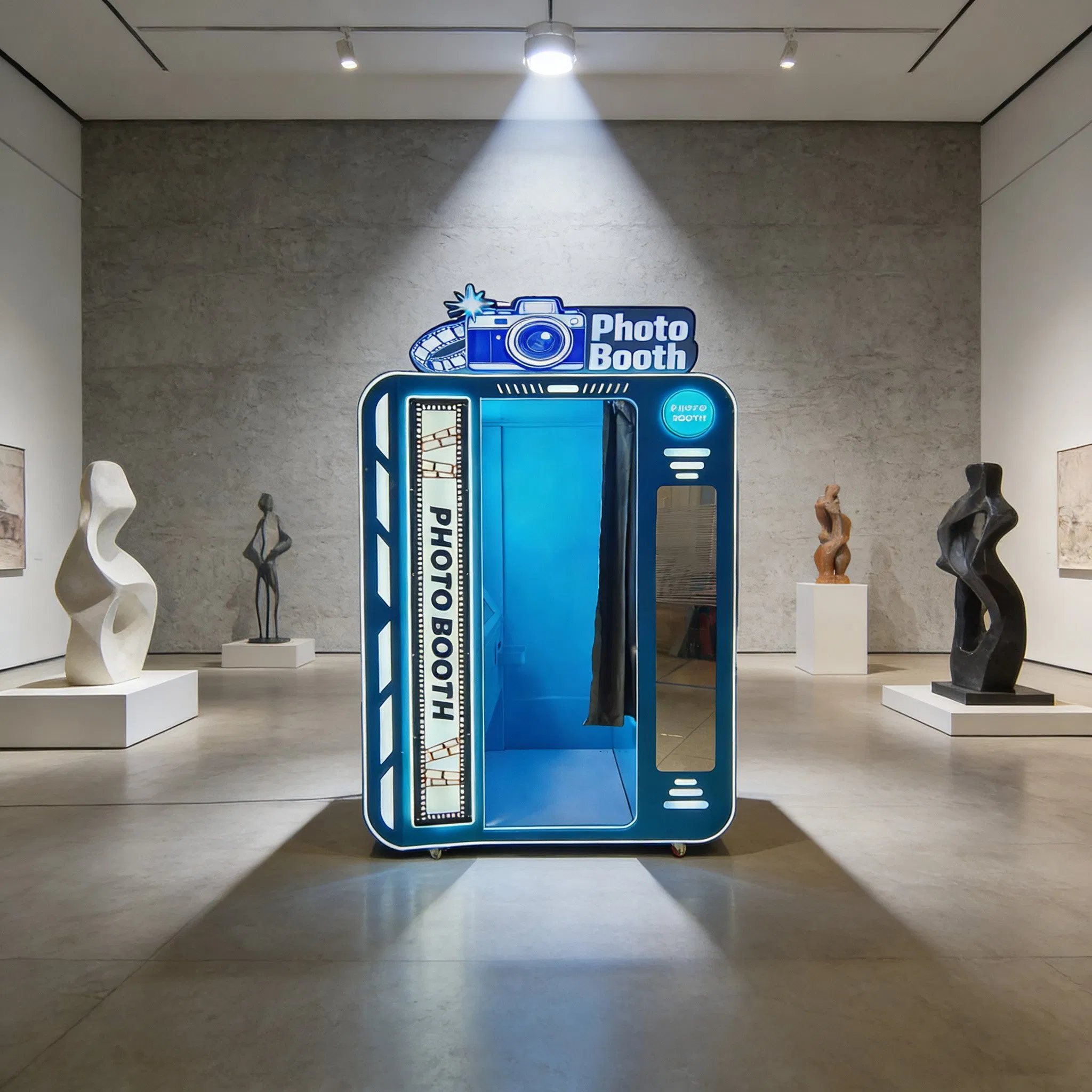 Commercial Customized Korean Digital Vending Photo Booth Machine Kiosk