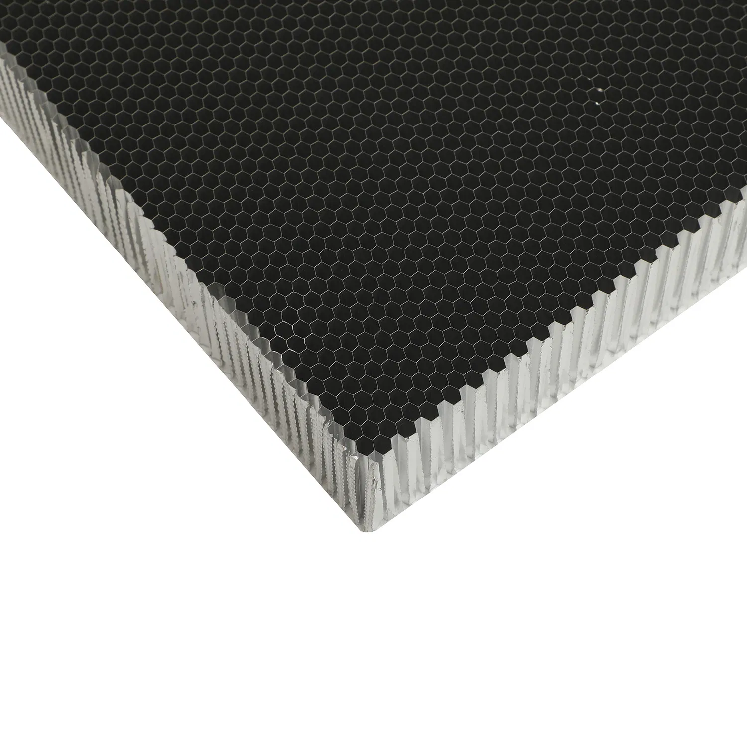Black High Strength Fireproof Micro-Holes Aluminium Honeycomb Panel Core