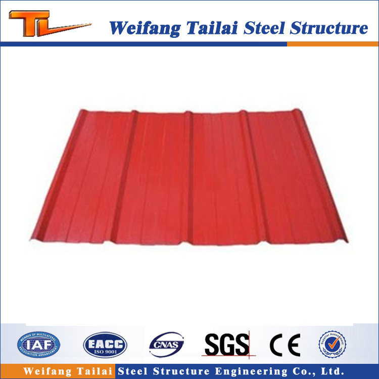 Galvanized Steel Sheet Roof and Wall Panel Steel Structure Building