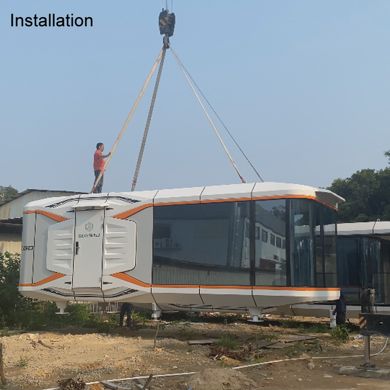 Luxury Capsule Hotel for Seaside Beach Holiday Living