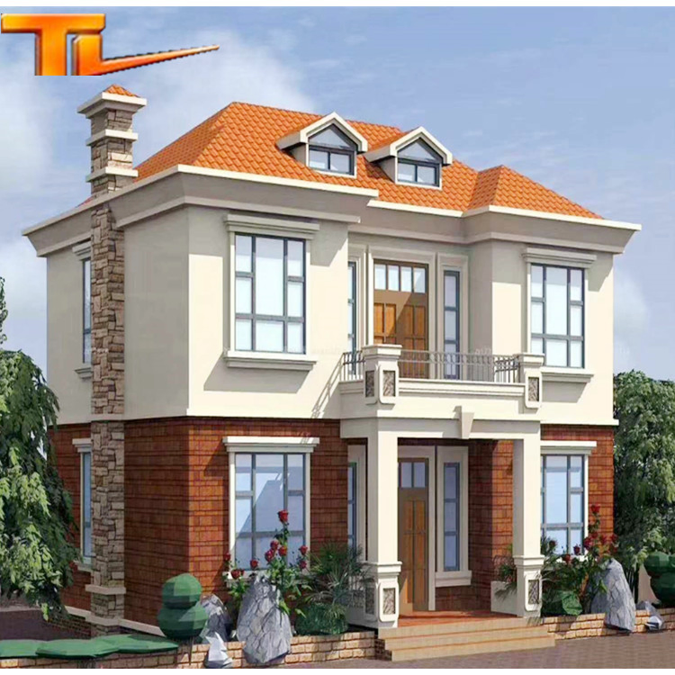 Light Steel Prefab House Light Steel Villa Building