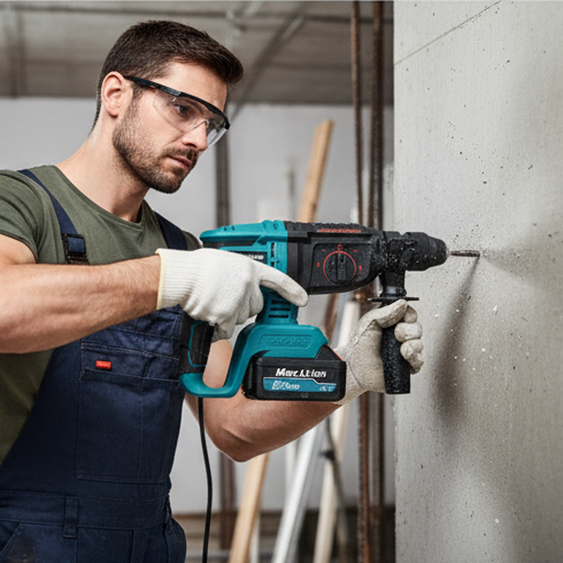 Аккумуляторный бесщеточный перфоратор 26мм 24В