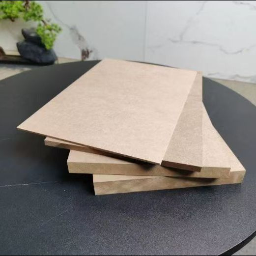 8mm 4X8 MDF with Melamine Film Sheet Melamine Laminated MDF Board for Furniture and Kitchen Cabinet