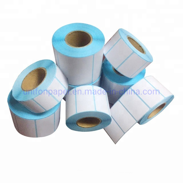 Blank Waterproof Custom Logo Direct Thermal Shipping Label Printing Barcode Label Self Adhesive Paper Label Sticker
