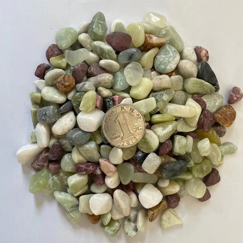 Natural Colorful Cobble River Stone Pebble for Garden Decoration/Landscaping Tile Price
