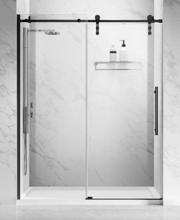 Bathroom Nano Coating Tempered Glass Sliding Shower Door