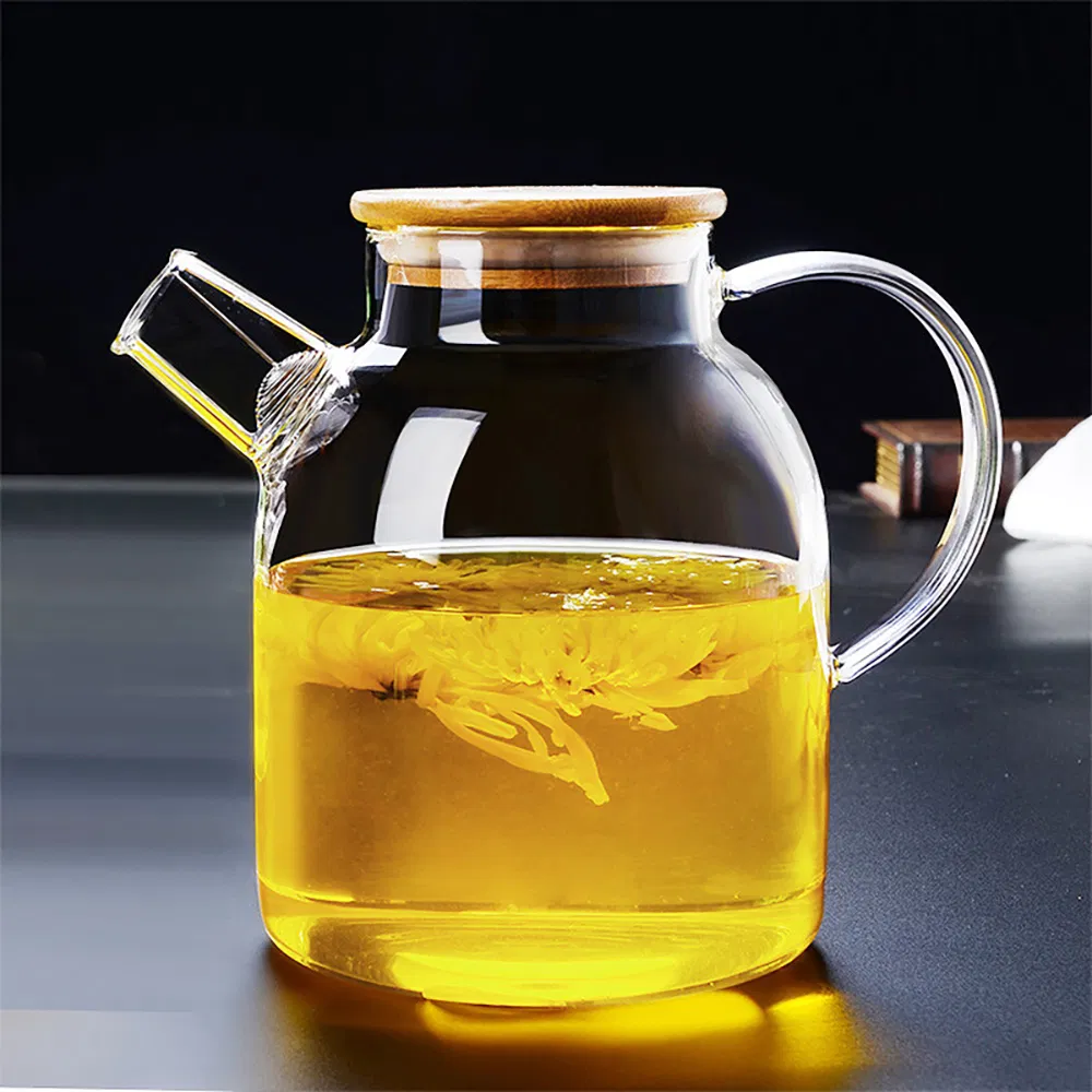 Lemonade Clear Glass Juice Container Glass Teapot Bl30088