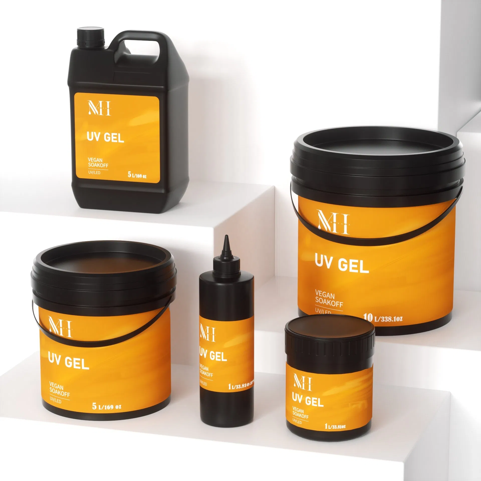 Nail Extension Builder UV Hard 1kg Poly Hema Free Acrylic Gel Polish