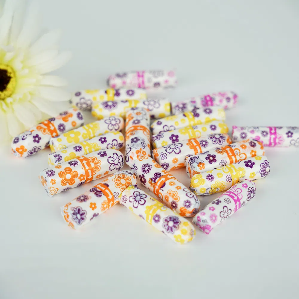Eco Friendly Wholesale Private Label Biodegradable Organic Cotton Sanitary Tampons