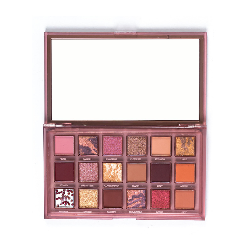 Custom Cosmetic Wholesale Makeup High Pigment Private Label Glitter Vegan Maquillaje Custom Eyeshadow Palette