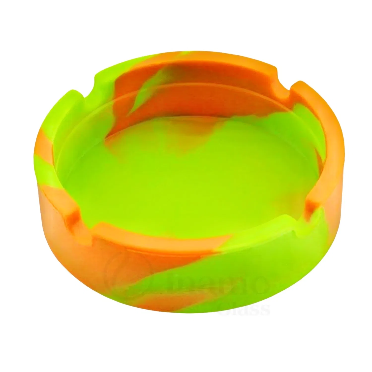 Силиконовая пепельница круглая Inamo Glass