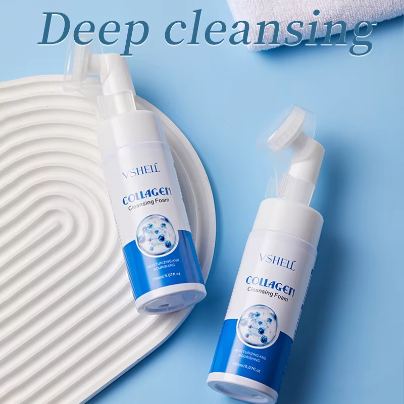 Gentle Organic Rice Water Foaming Cleanser Deep Cleansing Amino Acid Mousse Moisturizing Brightening Function for Face$1.67-2.37