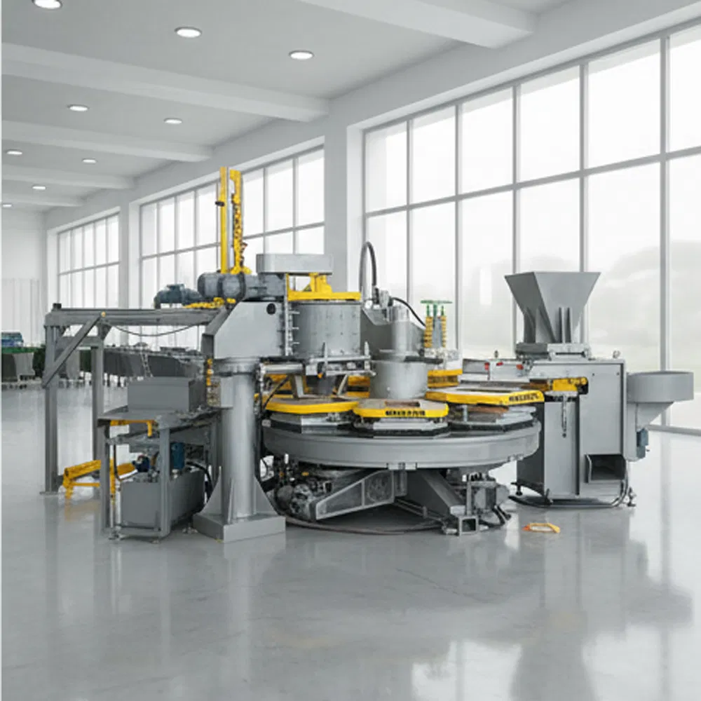 Qunfeng QPR600-6 Terrazzo Tile Machine/Tile Machine/Brick Machine