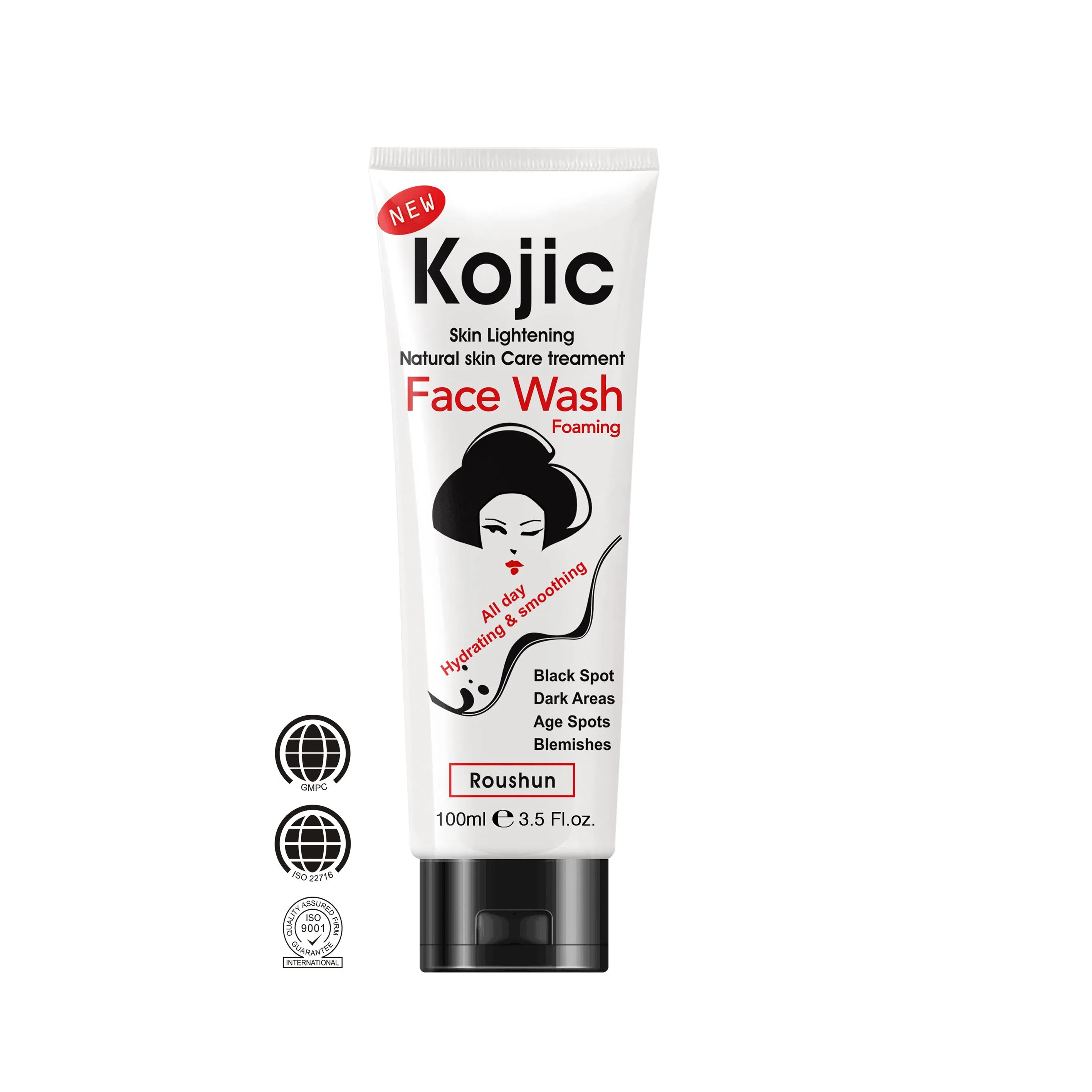 Roushun Kojic Face Wash Foam Facial Cleanser