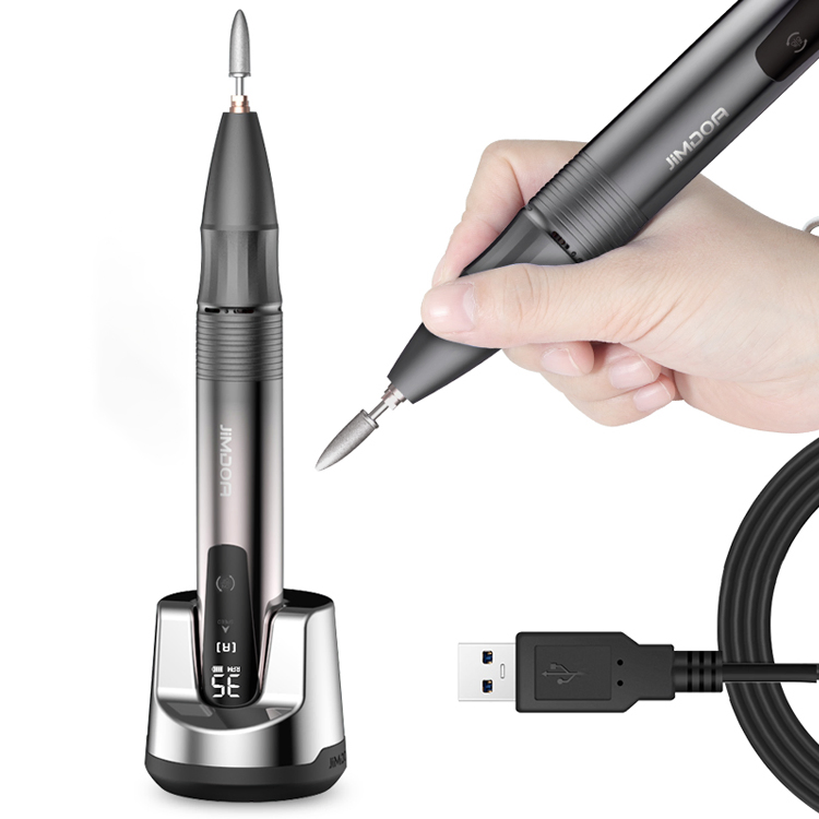 Cordless Rechargeable Manicure Nail File Drill Polisher Machine