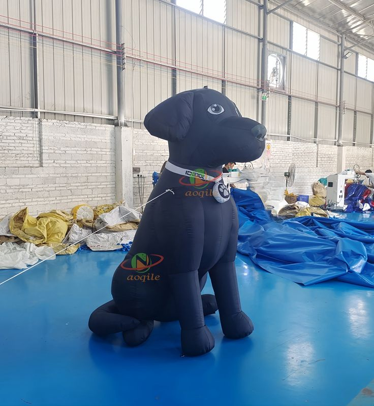 Custom Giants Inflatable Dog/Large Cartoon Inflatable Puppy Dog Model for Advertising