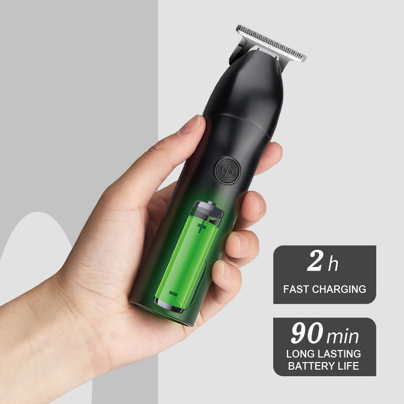 Wholesale Men's Electric Smart Digital Display Hair Clipper Professional Waterproof Salon Multi-Functional Hair Trimmer