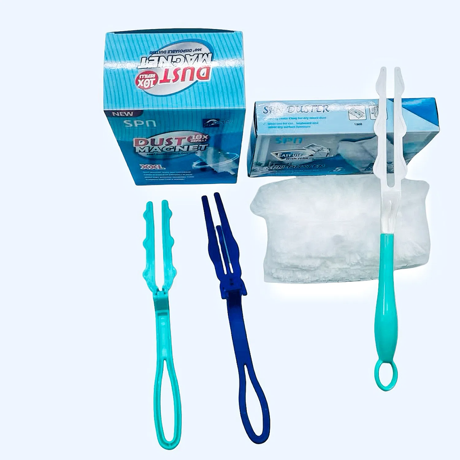 Eco-Friendly Microfiber Duster - Feather Microfiber Duster Duster Refills Set