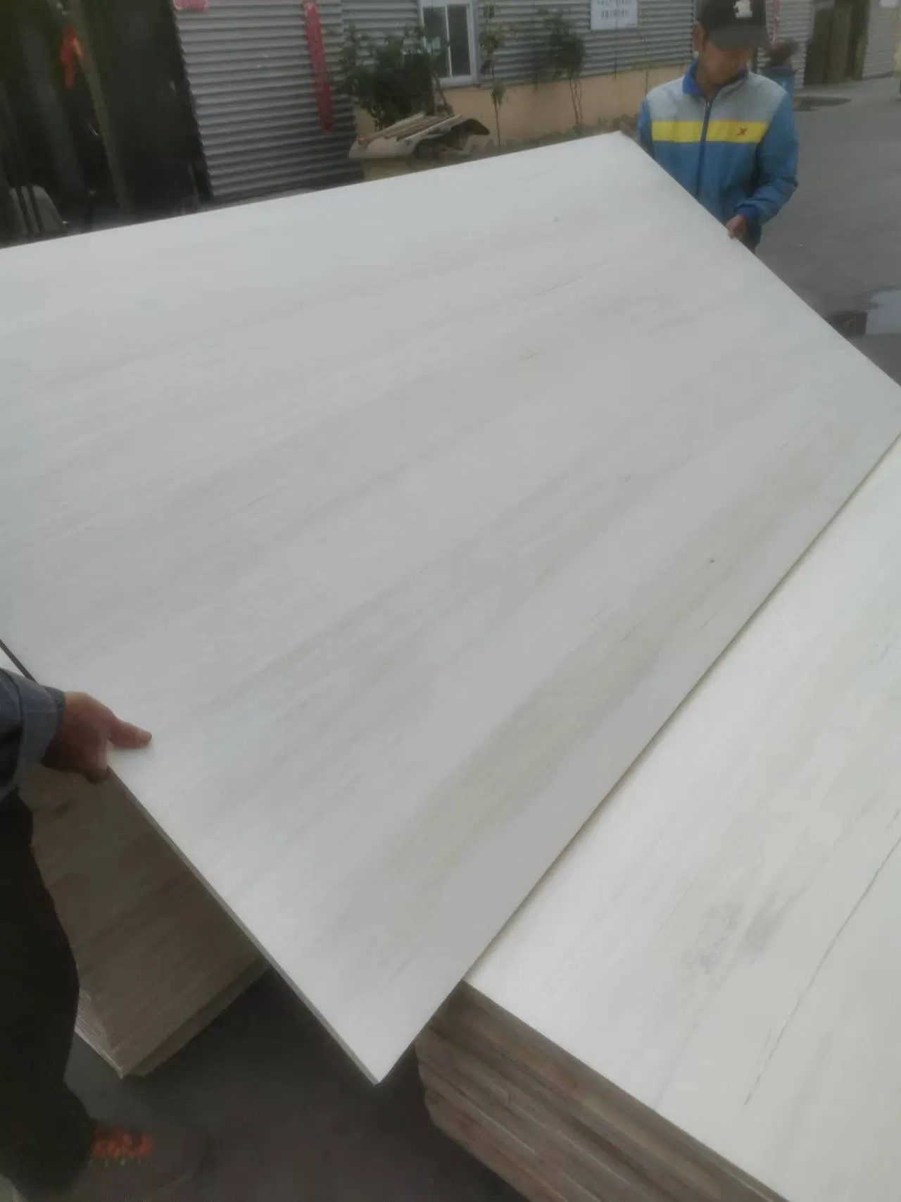 Bleach Solid Poplar Adge Glue Furniture Board From Factory